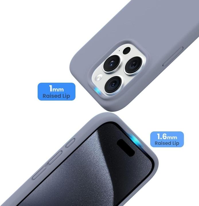 Actual product image Screenguard Liquid Silicone Case (Apple iPhone 15 Pro Max)