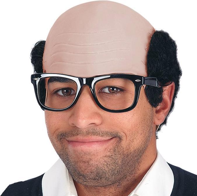 Carnival Toys Mi-chauve avec lunettes