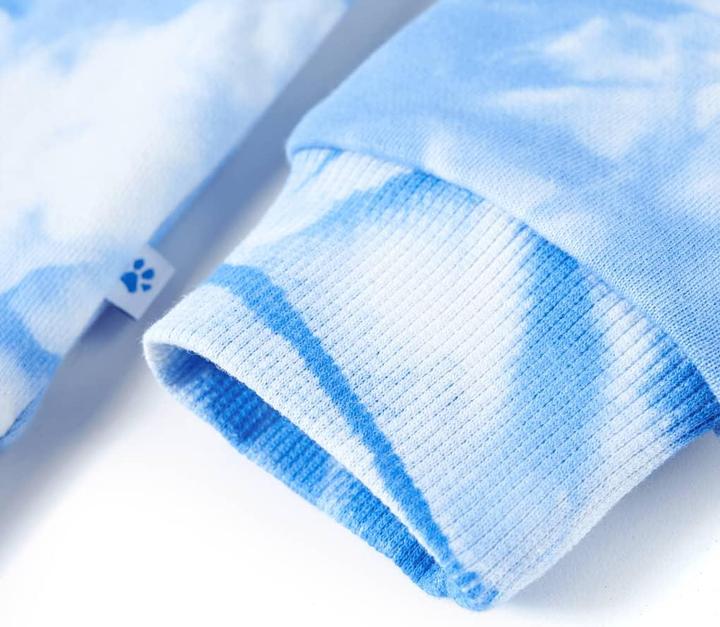 Immagine prodotto VidaXL Felpa da bambino azzurro 116,Materiale: 85% cotone. 15 (116)