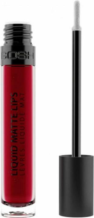 Actual product image Gosh Liquid Matte Lips 009 The Red 4ml (009 The Red)