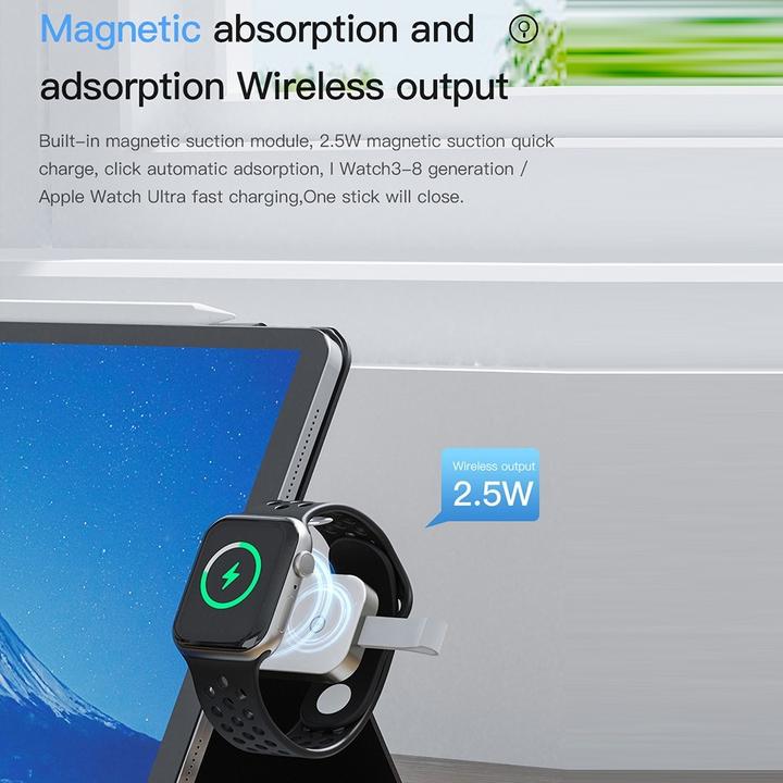 Produktbild Totu Design TOTU Watch Wireless Magnetic Charger Adapter USB-C (2.50 W)