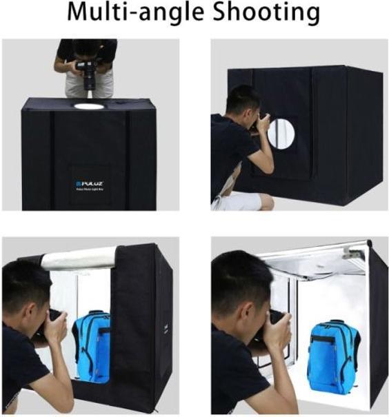 Produktbild Puluz Fotostudio mit integrierter LED Beleuchtung (Aufnahmebox)