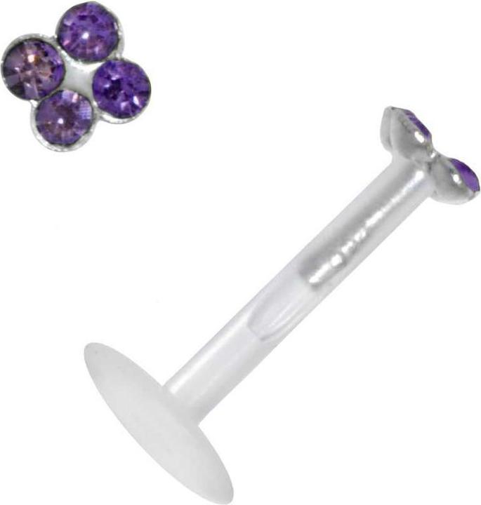 Immagine prodotto Bijouteria Piercing (Bioplastica, Argento 925, Vetro (di orologio))
