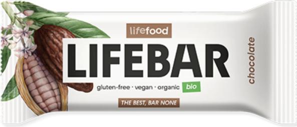 Immagine prodotto Lifefood Tavoletta di cioccolato biologico Lifebar (15x40g) (Cioccolato, 15 pz., 796 g)