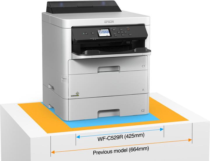 Immagine prodotto Epson WorkForce Pro WF-C529RDTW Stampante a getto d'inchiostro a colori DPI Wi-Fi (Colore)
