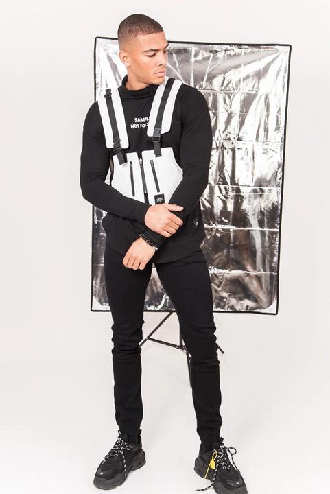 Actual product image Sixth June Lightweight Reflective Tactical Vest (One size)