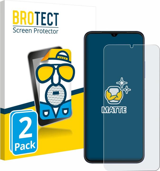 Actual product image BROTECT Protector Anti-Glare (2 Piece, Huawei Nova Y61)