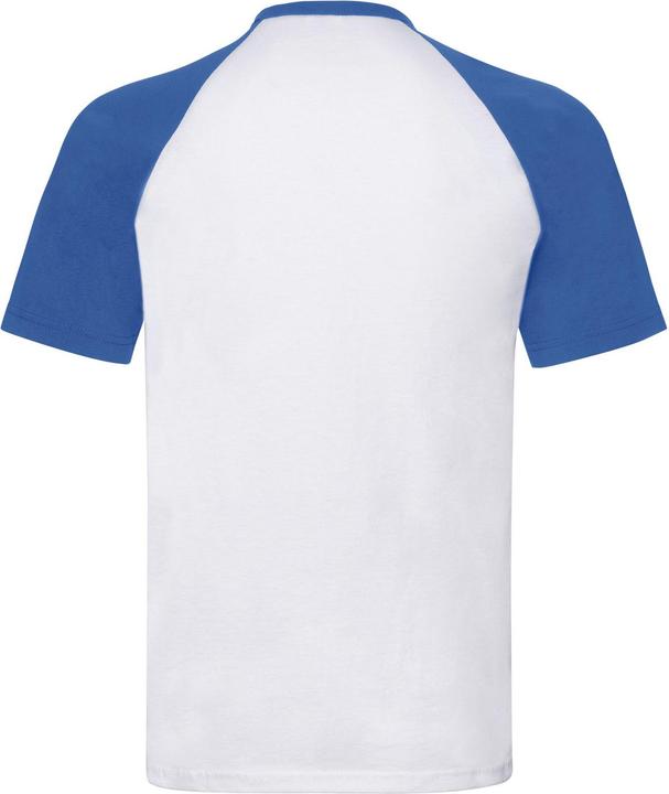 Actual product image Fruit of the Loom Unisex Adult Contrast Baseball T-Shirt (M)