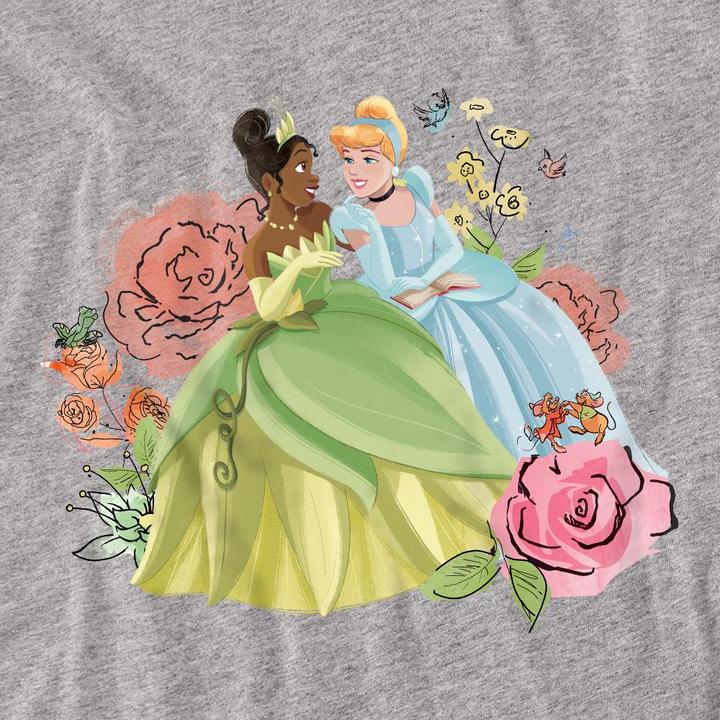 Image du produit Disney Princess - T-shirt IN THE GARDEN - Adulte (L)