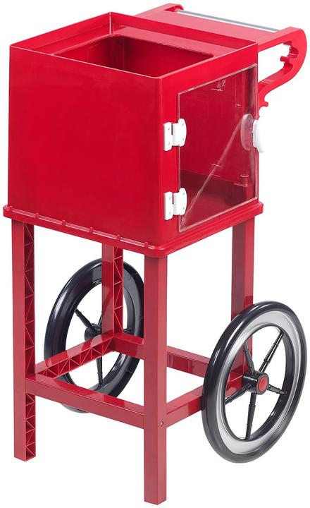 Produktbild Rosenstein & Söhne Rollwagen im Retro-Design für Popcorn-Maschine "Cinema" & "Movie", rot