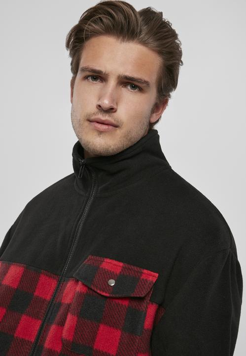 Produktbild Urban Classics Patterned Polar Fleece Track Jacket (XL)