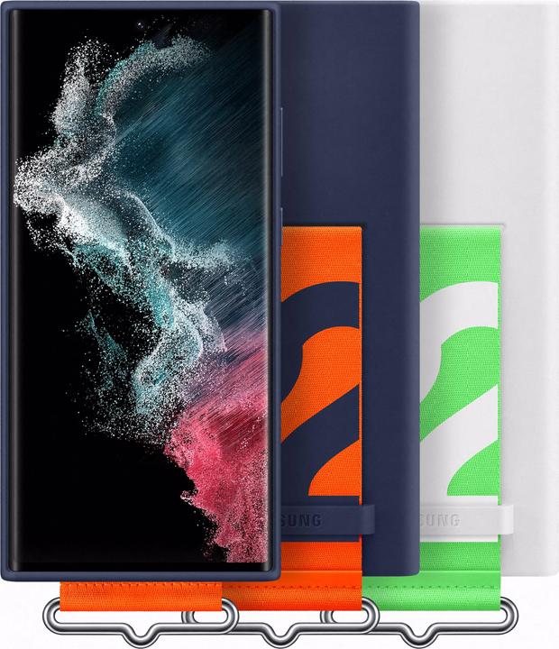 Produktbild Samsung Silicone Cover mit Schlaufe (Samsung Galaxy S22 Ultra)