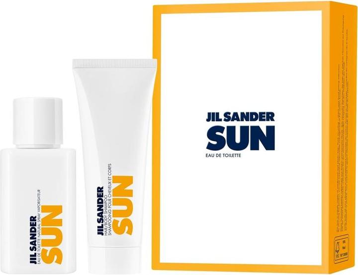 Actual product image Jil Sander Sun Woman Christmas 2024 Eau de Toilette 75 / Shower Gel 75 (Fragrance set)