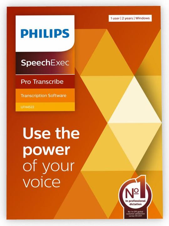 Actual product image Philips LFH4500 SpeechExec Pro Transcribe