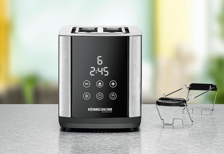 Produktbild Rommelsbacher TO850 Toaster 2-Scheiben (EU-Stecker)