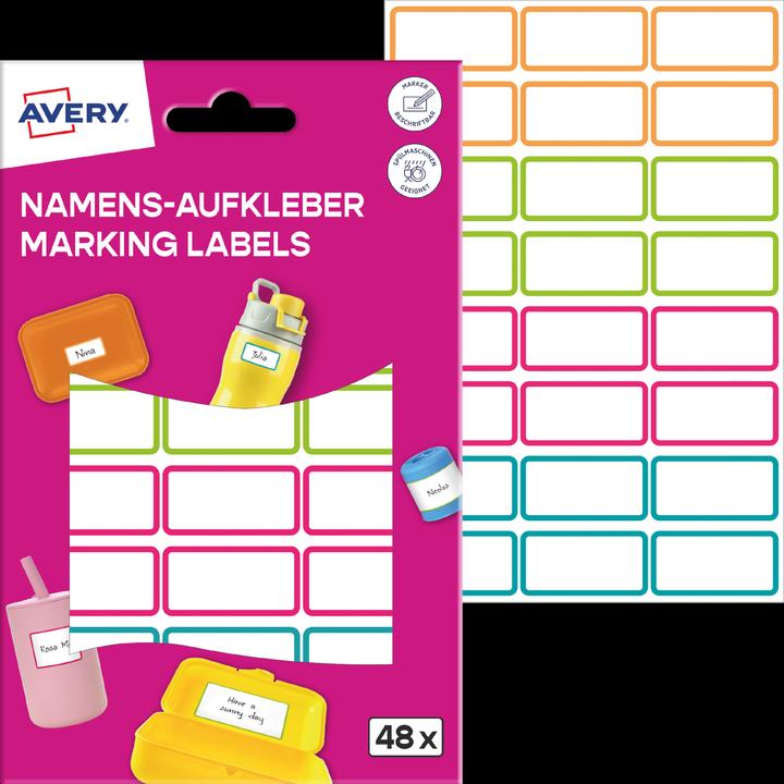 Actual product image Avery Namens-Etiketten