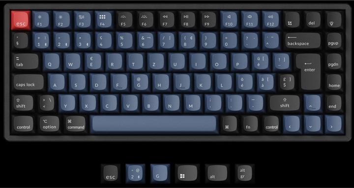 Keychron K2 Pro (CH, Cable, Wireless)