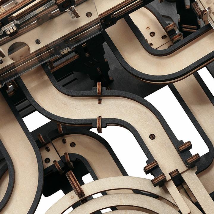 Actual product image Rokr Marble run Night City