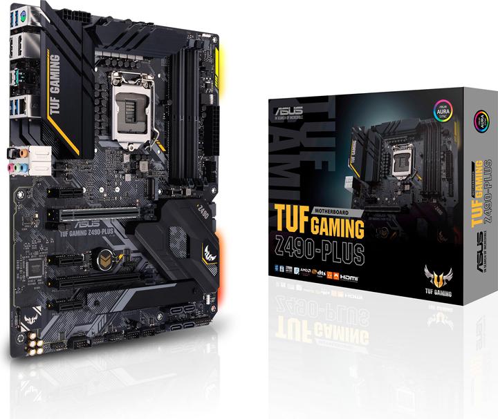 Immagine prodotto ASUS TUF Gaming Z490-PLUS (LGA 1200, Intel Z490, ATX)