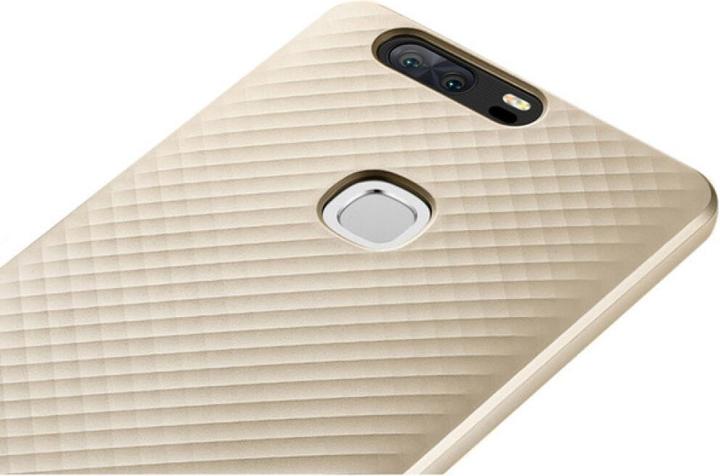 Produktbild Huawei Honor Faceplate 3D Textur für V8 gold (Huawei G8)