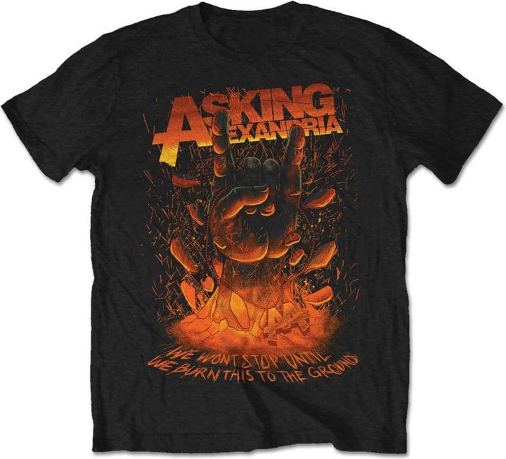 Asking Alexandria Metal Hand