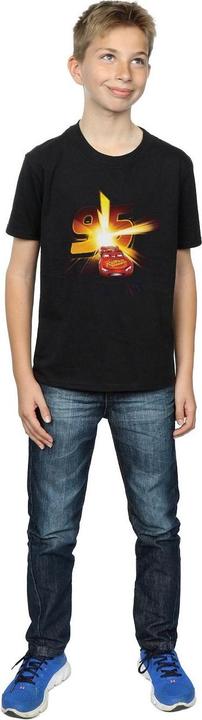 Actual product image Disney Boys Cars Lightning McQueen Burst T-Shirt (140, 146)