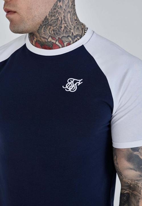 Actual product image Siksilk T-Shirt Raglan T-Shirt (XL)