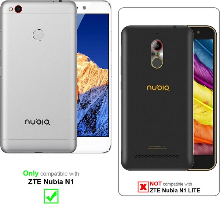 Produktbild Cadorabo Book Invisible Magnet Cover (ZTE Nubia N1)