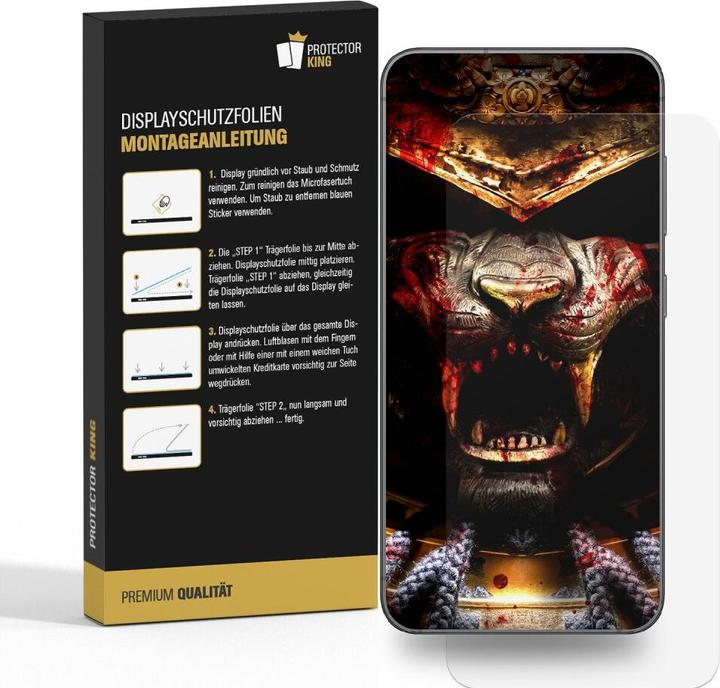 Produktbild Protectorking 6x echtes Tempered 9H Panzerhartglas 3D KLAR (6 Stück, Huawei Y635)