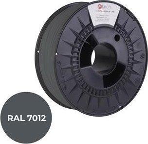 Image du produit C-Tech Tisková struna (filament) PREMIUM LINE, ABS, čedičová šedá, RAL7012 (PLA, 1.75 mm, 1000 g, Gris)
