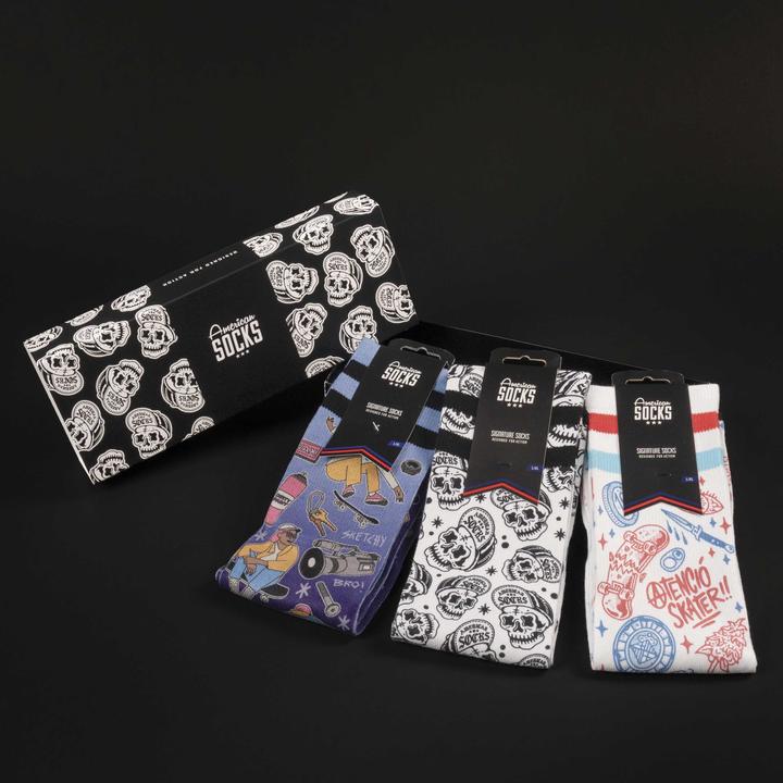 Produktbild American Socks Skater Socks Giftbox (36 - 41, 42 - 46)