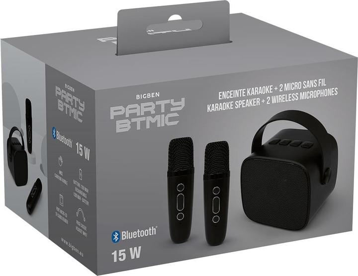 Produktbild Party Btmic Bluetooth Lautsprecher (4 h, Ohne externe Stromquelle)