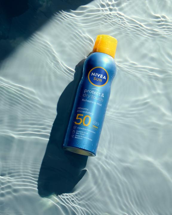 Produktbild NIVEA Protect & Dry Touch (Sonnenspray, SPF 50, 200 ml)