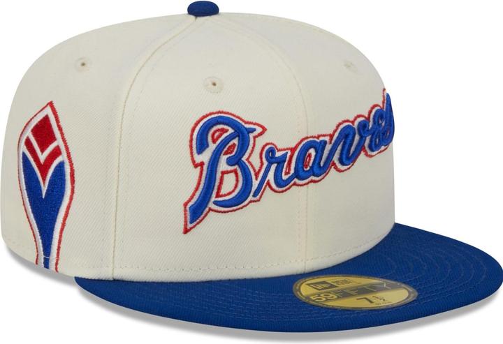 Actual product image New Era 59Fifty Fitted Cap - RETRO Atlanta Braves - 7 7/8 (7 7/8)