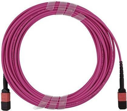 Actual product image BlueOptics 470-ADBK kompatibles MPO-MPO Multimode OM4 Patchkabel 3 Meter (470-ADBK-BO) (U/UTP, 3 m)