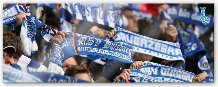 Actual product image MSV Duisburg Fan scarves (120 x 50 cm)