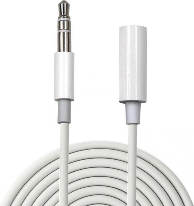Immagine prodotto PowerGuard Cavo di prolunga per cuffie jack audio da 3,5 mm a 3 poli da 1 m (1 m, Connettore da 3,5 mm (AUX))