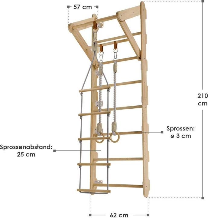 Image du produit Juskys Espalier pour enfants