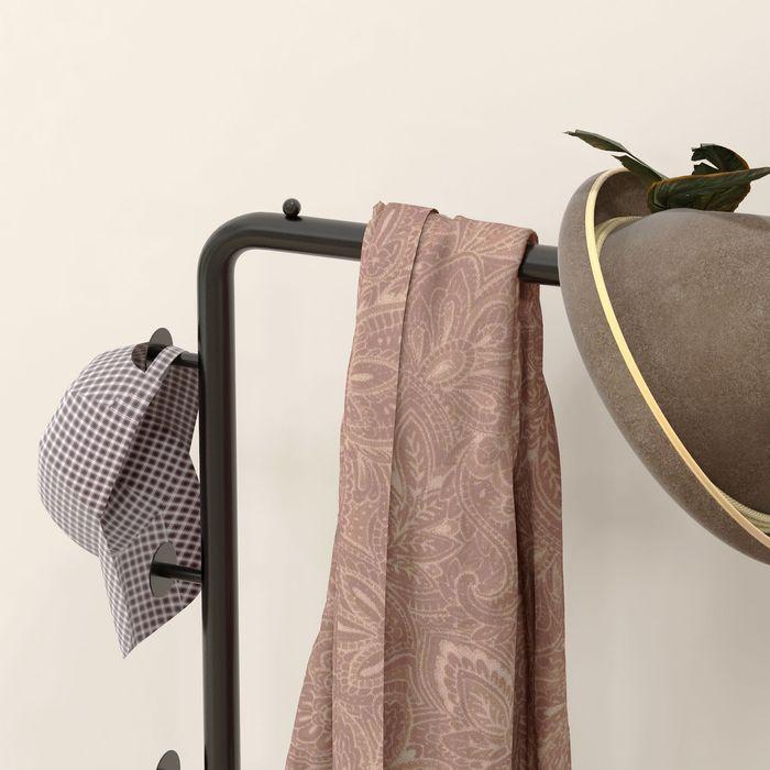 Produktbild Swisshandel24 Garderobenständer Kleiderständer inkl. Haken & Tablett ideal für Kleider, Hüte