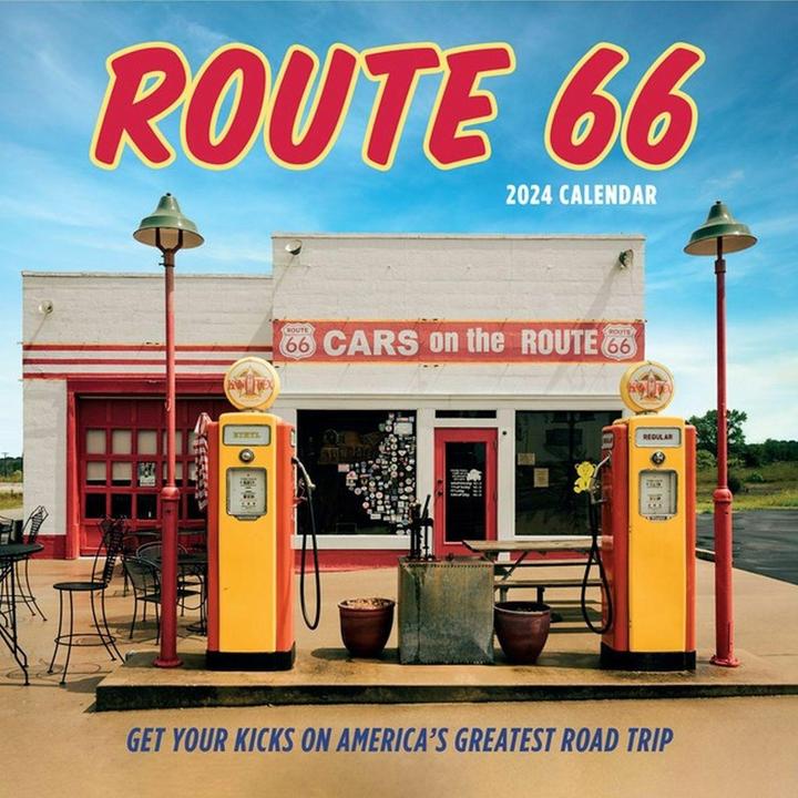 Route 66 Wall Calendar 2024 (English)