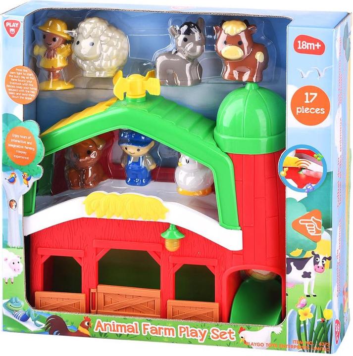 Produktbild PlayGo Farm Play Set B/O - 17 Pcs*