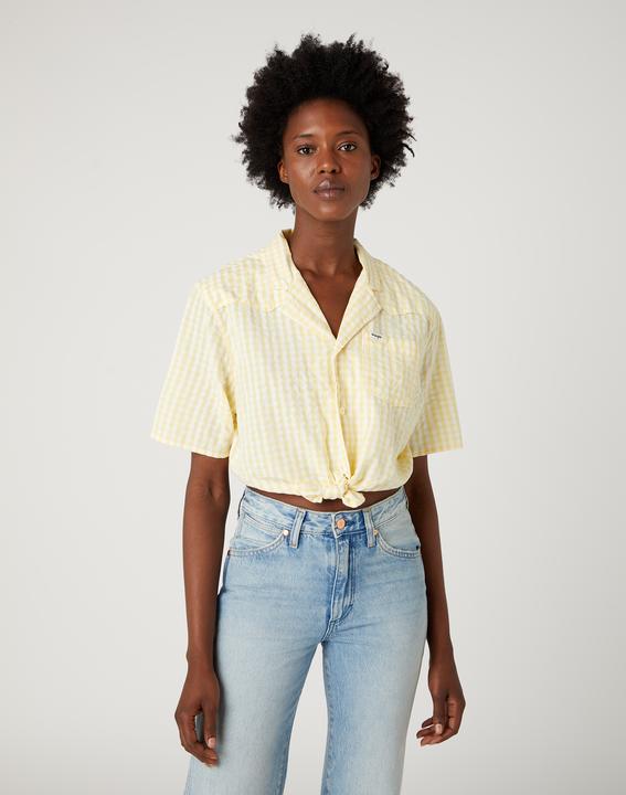 Wrangler Blusen Tie Resort Shirt (M)