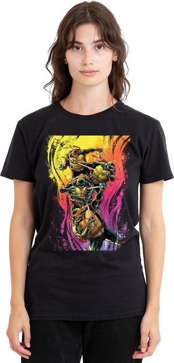 Produktbild Teenage Mutant NT Hot Rainbow Warriors TShirt (XXL)