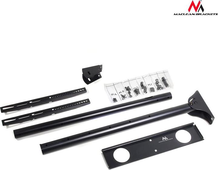 Produktbild Maclean MC-631 - VESA Monitor-/TV-Halterung, 32-55", schwarz, 50 kg (Decke, 55", 50 kg)
