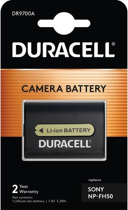 Produktbild Duracell Lithium-Ionen-Akku NP-FH50 (Kamera Akku)
