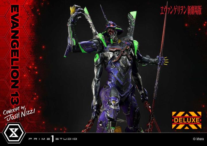 Actual product image Prime 1 Studio Evangelion: 3.0 You Can (Not) Redo statuette Evangelion 13 Concept by Josh Nizzi Deluxe Version 79 c