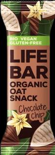 Image du produit Lifefood Barre bio Lifebar Oat Snack Chocolate Chip (15x40g) (672 g)