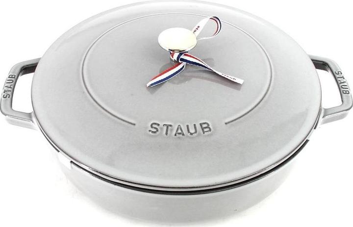 Immagine prodotto Staub Tostatore multifunzione (28 cm, Pirofila + casseruola, Ghisa)