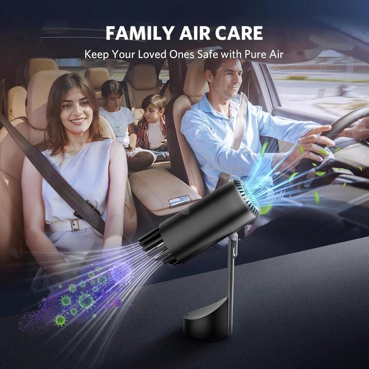 Produktbild Air Expert Aircap Portabler Luftreiniger schwarz (12 m²)