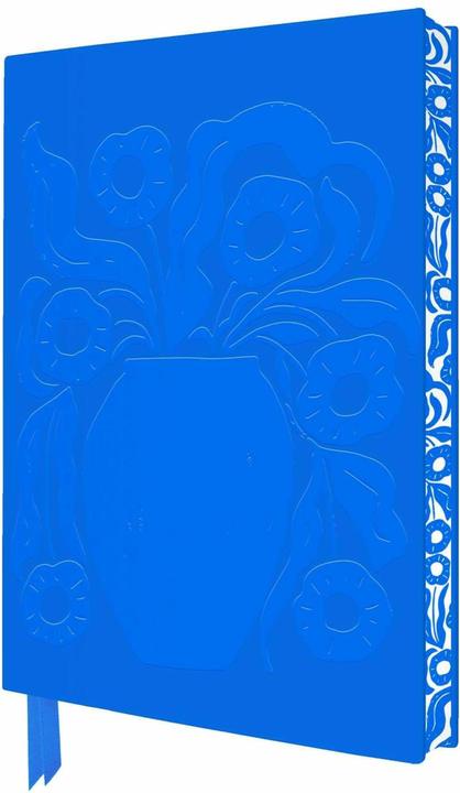 Produktbild Vicky Yorke: Ziva Blue Vase & Flower Artisan Art Notebook ( Journals) (Liniert, Weicher Einband)